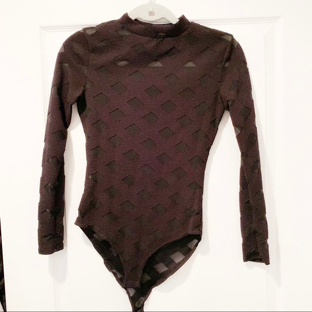 *SOLD* Fashion Nova “Edges that Scratch” Bodysuit